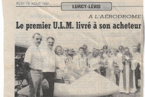 1er ULM livré
