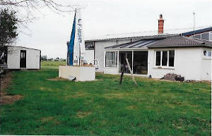 Construction du barbecue avec un fuselage de Rally MS 880