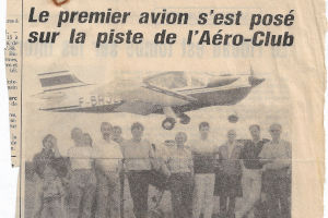 1er avion à Lurcy